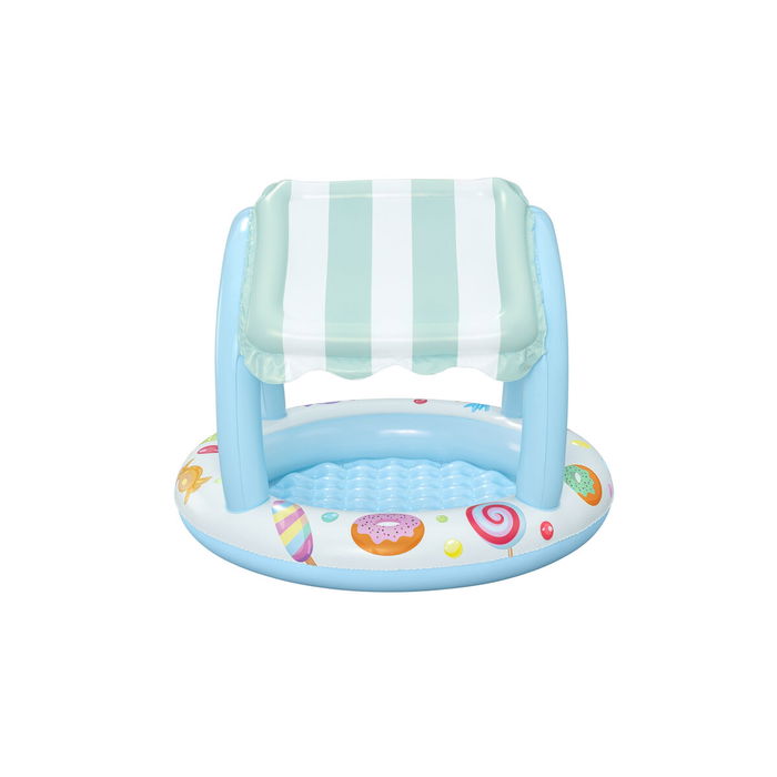 Bestway Piscine Gonflable Enfant Cerceau Glacerie 104x84 cm +2 Ans Jardin 52638