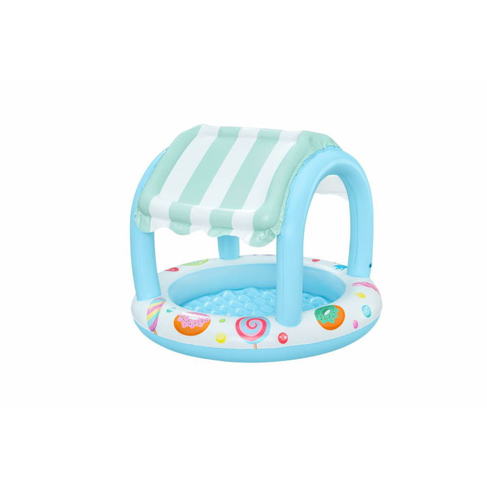 Bestway Piscine Gonflable Enfant Cerceau Glacerie 104x84 cm +2 Ans Jardin 52638