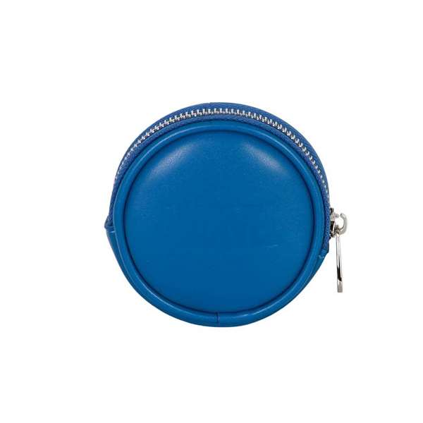 Karactermania Monedero cookie Captain America Courage en PVC, porte-monnaie rond à fermeture éclair, dimensions 8.7 x 2.3 x 8.7 cm, bleu