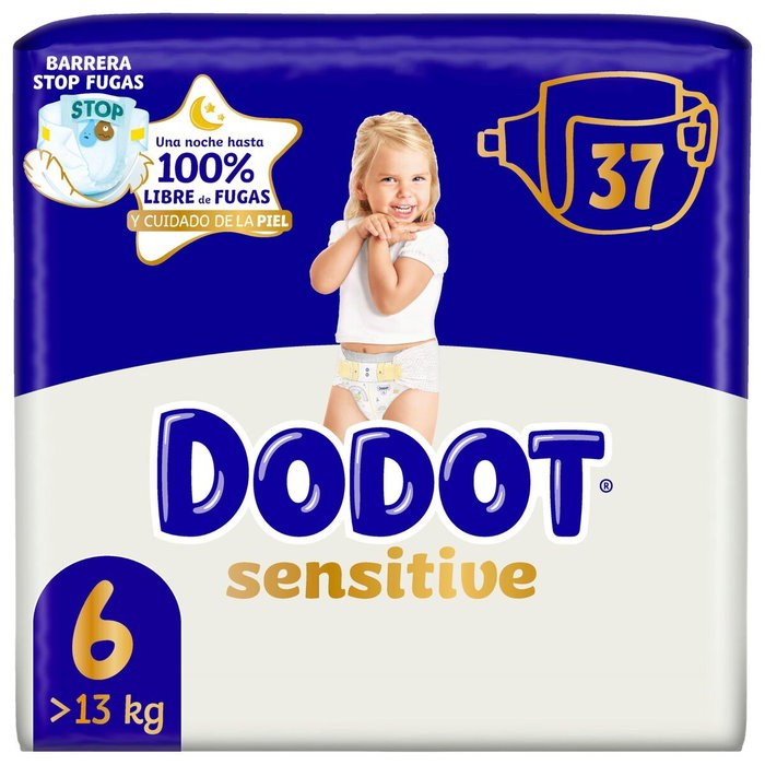 Dodot Sensitive Couches Taille 6, 37 unités Dodot Sensitive Couches Taille 6, 37 unités
