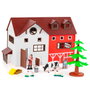 Molto - Granja Molto 25820 - Jouet Ferme Motorisé avec Tractor LED, Sons et Accessoires - Version Multilingue (Anglais, Français, Allemand, Italien, Portugais, Espagnol)