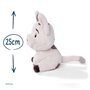 Smoby Peluche Vaiana Pua en polyester, doudou pour enfant, 25 cm
