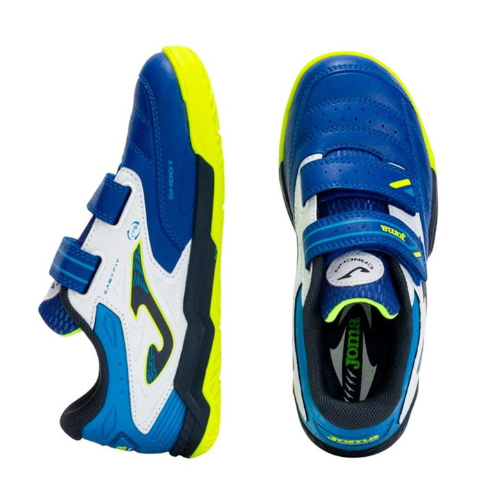 Chaussures de Futsal pour Enfants Joma Sport Cancha 2504 Bleu 30