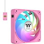 Thermaltake CT140 EX ARGB Sync Bubble Pink Pack de 3