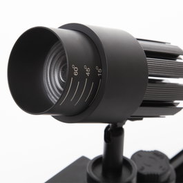 Norah Projecteur sur Rail LED Triphasé 9W 810Lm 6000K Blanc Froid