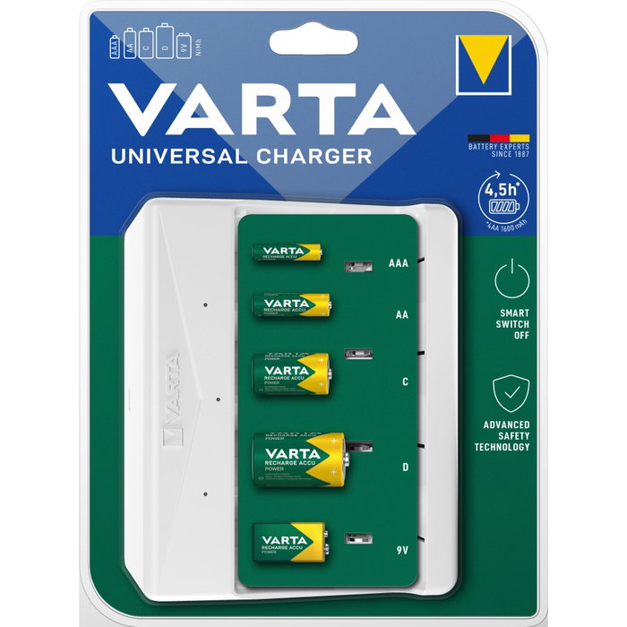 Varta Chargeur universel de piles 57658