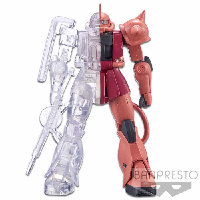 Banpresto Figurine MS-06S Zaku Char's Custom Ver. A 14 cm Mobile Suit Gundam Internal Structure Banpresto Figurine MS-06S Zaku Char's Custom Ver. A 14 cm Mobile Suit Gundam Internal Structure