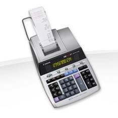 Canon MP1411-LTSC Calculatrice de Bureau Imprimante 14 Chiffres, 2 Couleurs, Fonctions Financières, Écran Rétroéclairé, Argent