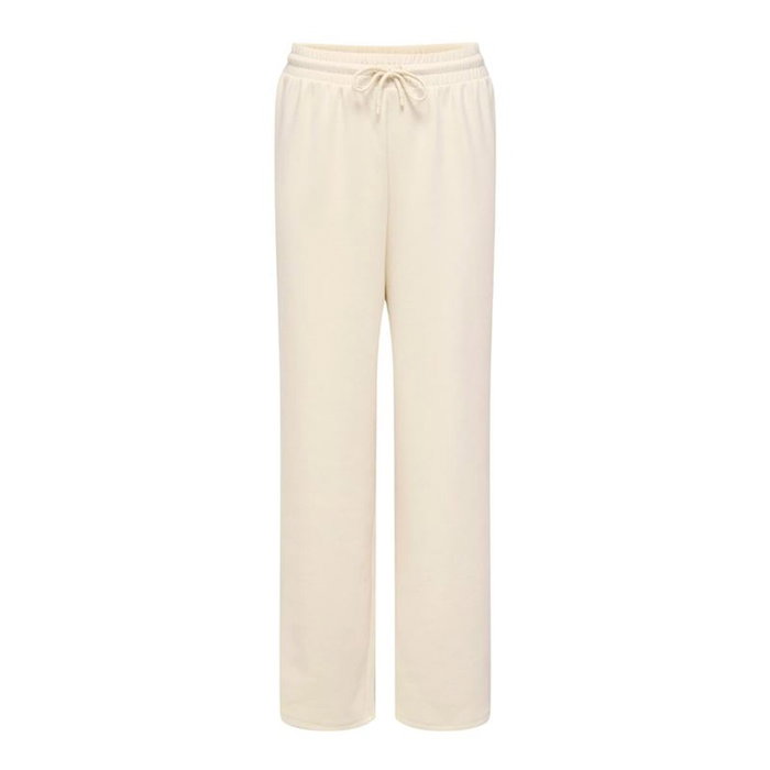 Pantalon de sport long Only Onlscarlett Wide Pant Swt Noos Beige Femme S