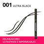 Bourjois Eyeliner Feutre Slim Liner #001-Ultra Black Waterproof, Maquillage Yeux Intense, Longue Tenue 24h, Pointe Fine, Noir