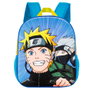 KARACTERMANIA - Sac à Dos 3D Naruto Clan, 31 cm, avec Pochettes Latérales en Filet et Compartiment Principal avec Fermeture Éclair