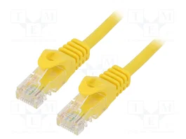 GEMBIRD Cordon de raccordement Cat 6 U/UTP 2m jaune