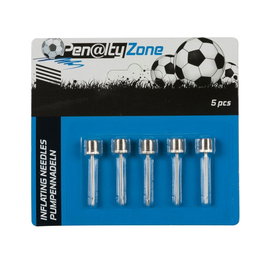 Basics Lot de 5 aiguilles pour gonfler les ballons Penalty Zone