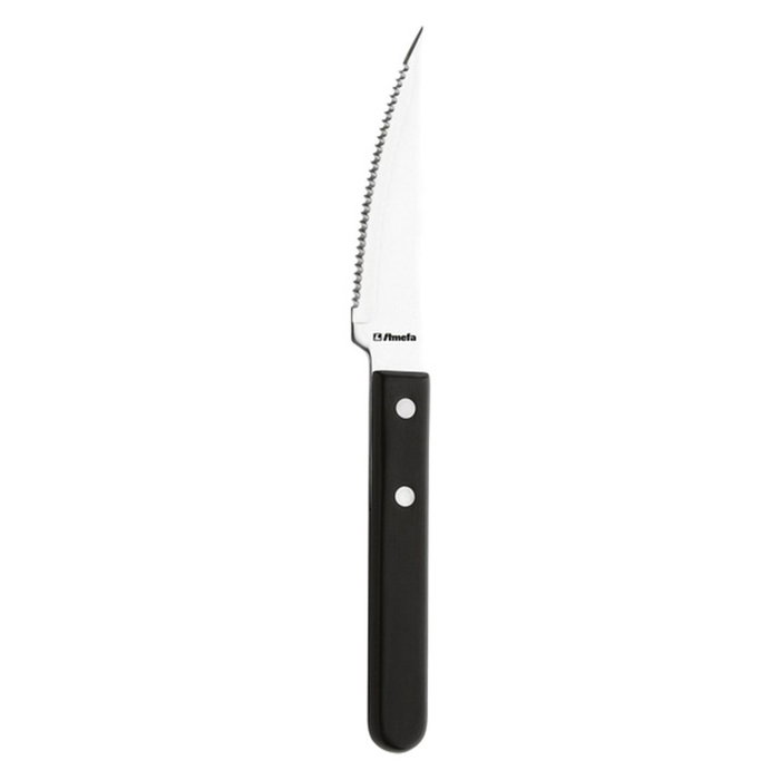 Amefa Lot de 12 Couteaux à Steak Acier Inoxydable Modèle Pizza Steak 21,2 cm Amefa Lot de 12 Couteaux à Steak Acier Inoxydable Modèle Pizza Steak 21,2 cm
