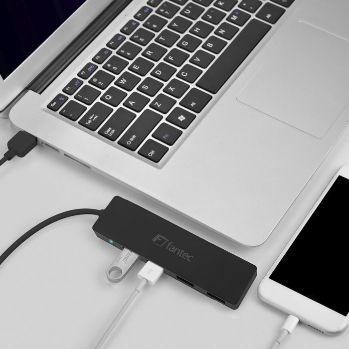 Fantec UMP-4U31-C USB-C vers 4x USB-A 3.0