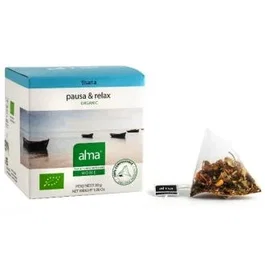 ALMA HOME TISANA RELAX infusion 15 pyramides ECO VEGAN