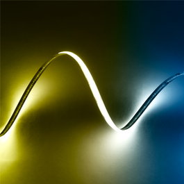 Bande LED COB 5 m CCT Tonalité variable 24 V CC IP20