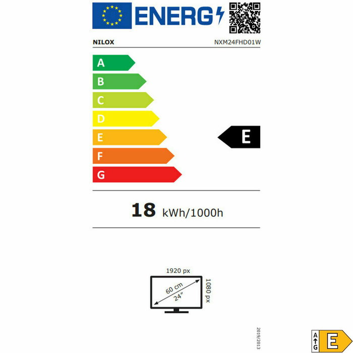 Écran Nilox NXM24FHD1201W Full HD 23,8"