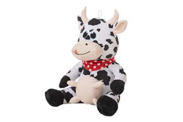 Creaciones Llopis - Poupée Vaquita Lucero 45 cm - Peluche en polyester - Pour enfant dès 3 ans