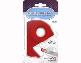 Scrapbook Adhesives by 3L Cinta adhesiva transparente avec dispensador, 6mm x 6m