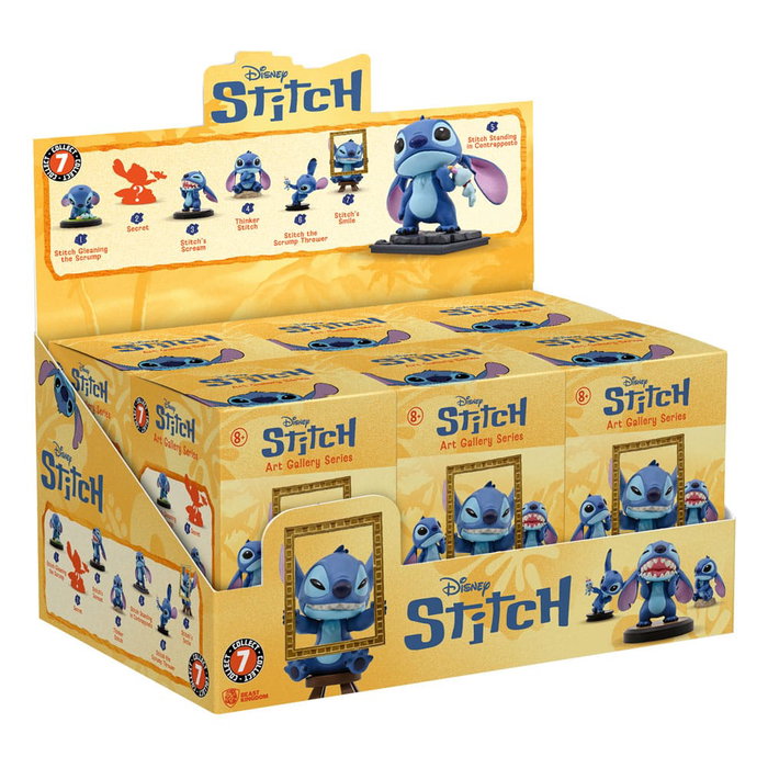 YuMe Toys Lilo & Stitch Présentoir Mini-figurines Hero Box Art Gallery Series 8 cm (6)