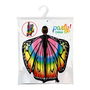 Ailes de papillon multicolores XXL 160 x 140 cm, pour déguisement adulte, carnaval, spectacle et fête