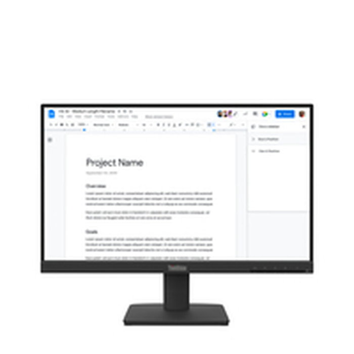 Lenovo 64CBKAT6EU Écran Full HD 21,5 pouces Noir