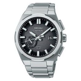Montre Homme Seiko ASTRON Mod. SOLAR GPS Argenté