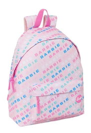 Safta Cartable Barbie Logomania Rose clair