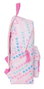 Safta Sac à dos Barbie "Logomania" pour enfant 3 ans et plus, dimensions 33 x 42 x 15 cm