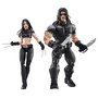 HASBRO - Figurines articulées Marvel Legends X-Force 15 cm - 2 personnages X-23 & Warpath - 9 accessoires inclus (boîte blister)