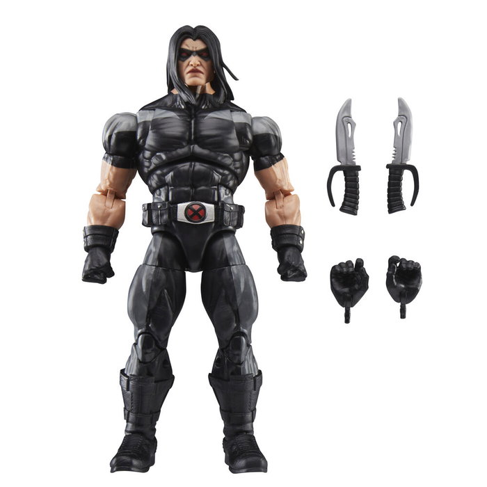 HASBRO - Figurines articulées Marvel Legends X-Force 15 cm - 2 personnages X-23 & Warpath - 9 accessoires inclus (boîte blister)