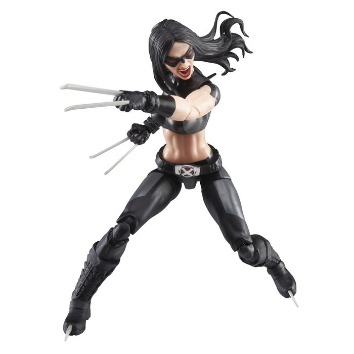HASBRO - Figurines articulées Marvel Legends X-Force 15 cm - 2 personnages X-23 & Warpath - 9 accessoires inclus (boîte blister)