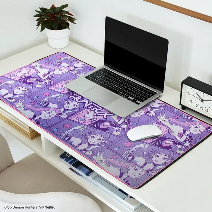 Cinereplicas Tapis de bureau XL KPop Demon Hunters HUNTR/X Cinereplicas Tapis de bureau XL KPop Demon Hunters HUNTR/X