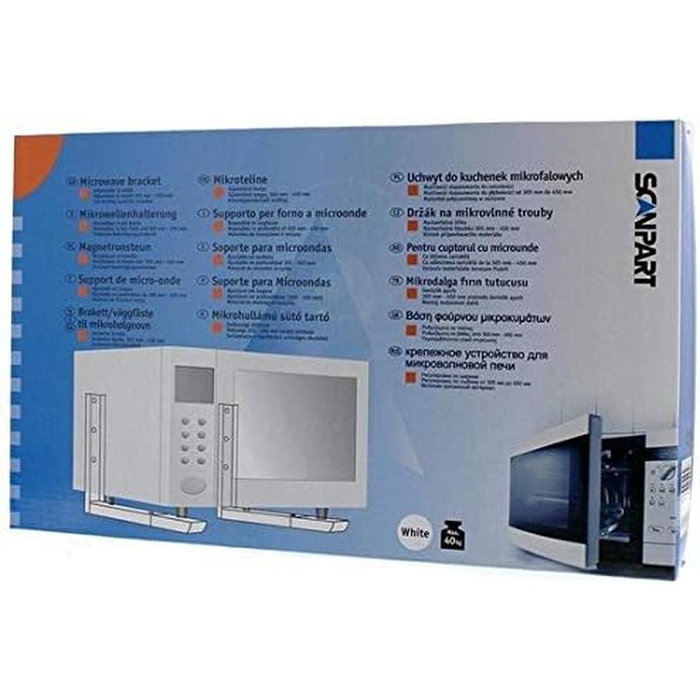 Support pour micro-ondes Elka Pieterman 73.000.055.10 Blanc 35 kg