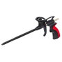 Burcasa Pistolet à mousse métallique noir 100% téflonné
