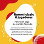 Cayro Jeu Rummikub Classique pour 6 Joueurs - Version multilingue (Espagnol, Anglais, Français) - Dimensions 35 x 26 x 6 cm - Jeu de Société en Plastique