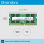 HP - Module mémoire SODIMM DDR4 16 Go 3200 MHz pour ordinateur portable