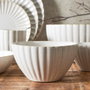 Home Deco Factory Bol Cocooning en grès de 15,5 cm