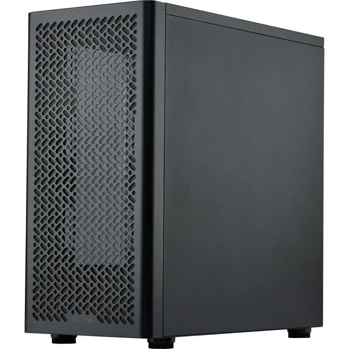 Cooler Master Elite 502 Lite Boîtier PC Moyen Tour ATX - Ventilation Mesh, Port USB Type-C, Compatible Cartes Graphiques 410 mm et Refroidissement Liquide