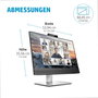 HP E24m G4 Écran de conférence USB-C FHD 23,8 pouces Noir