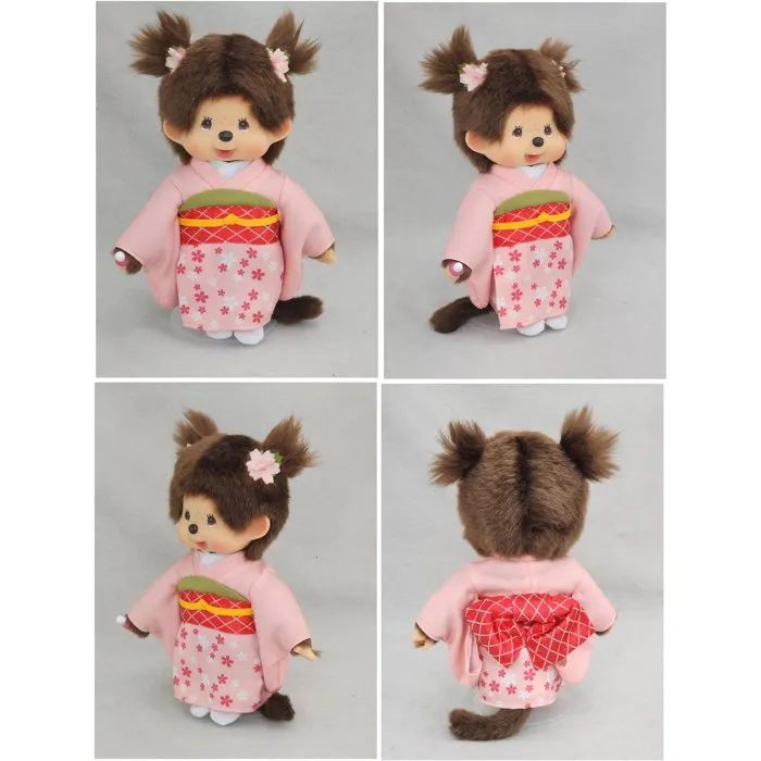 Monchhichi Peluche Kimono Rose SE260799 - 20 cm