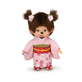 Monchhichi Peluche Kimono Rose SE260799 - 20 cm