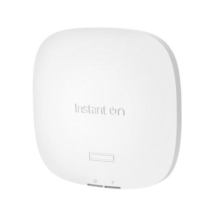 Hewlett Packard Enterprise Point d'accès Wi-Fi 6 Instant On AP22 avec adaptateur secteur EU 12V/18W - Pour petites entreprises