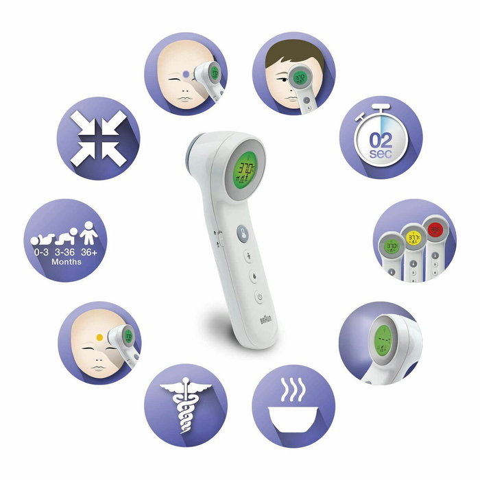 Thermomètre infrarouge Braun BNT400