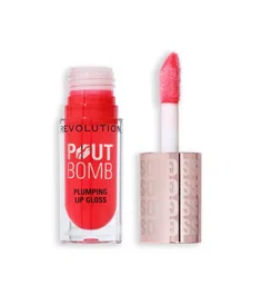 Makeup Revolution Pout Bomb Gonflage Gloss à lèvres Cherry Sheer Red