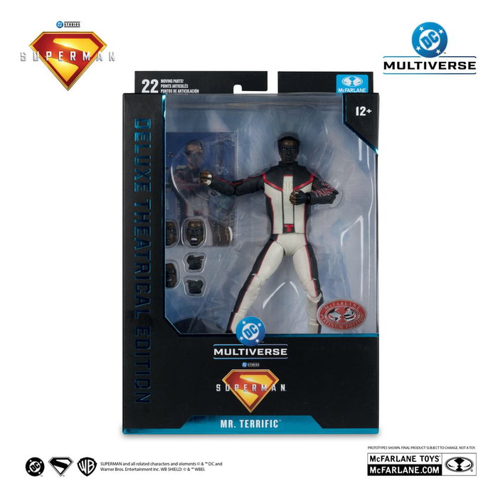 Superman (2025) DC Multiverse figurine Deluxe Theatrical Edition Mr. Terrific (Red Platinum Edition) 18 cm Superman (2025) DC Multiverse figurine Deluxe Theatrical Edition Mr. Terrific (Red Platinum Edition) 18 cm