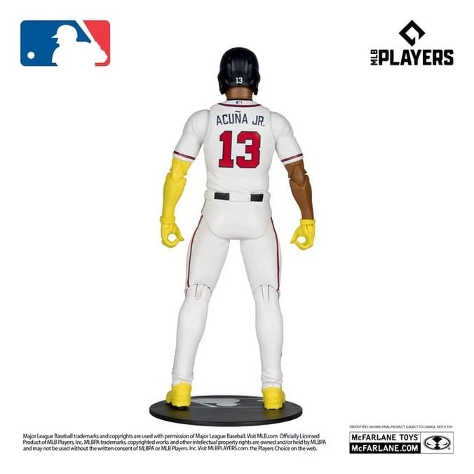 McFarlane Toys MLB SportsPicks Ronald Acuña Jr. (Atlanta Braves) 15 cm McFarlane Toys MLB SportsPicks Ronald Acuña Jr. (Atlanta Braves) 15 cm