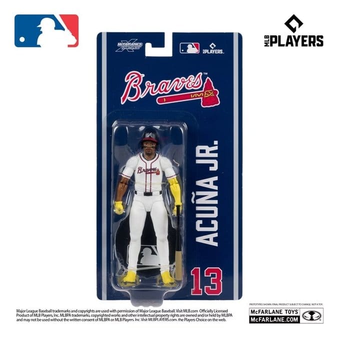 McFarlane Toys MLB SportsPicks Ronald Acuña Jr. (Atlanta Braves) 15 cm McFarlane Toys MLB SportsPicks Ronald Acuña Jr. (Atlanta Braves) 15 cm