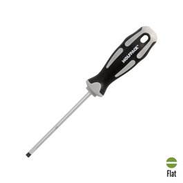 WOLFPACK LINEA PROFESIONAL Tournevis Plat Évidé 1,0 x Ø 5,0 x 100 mm